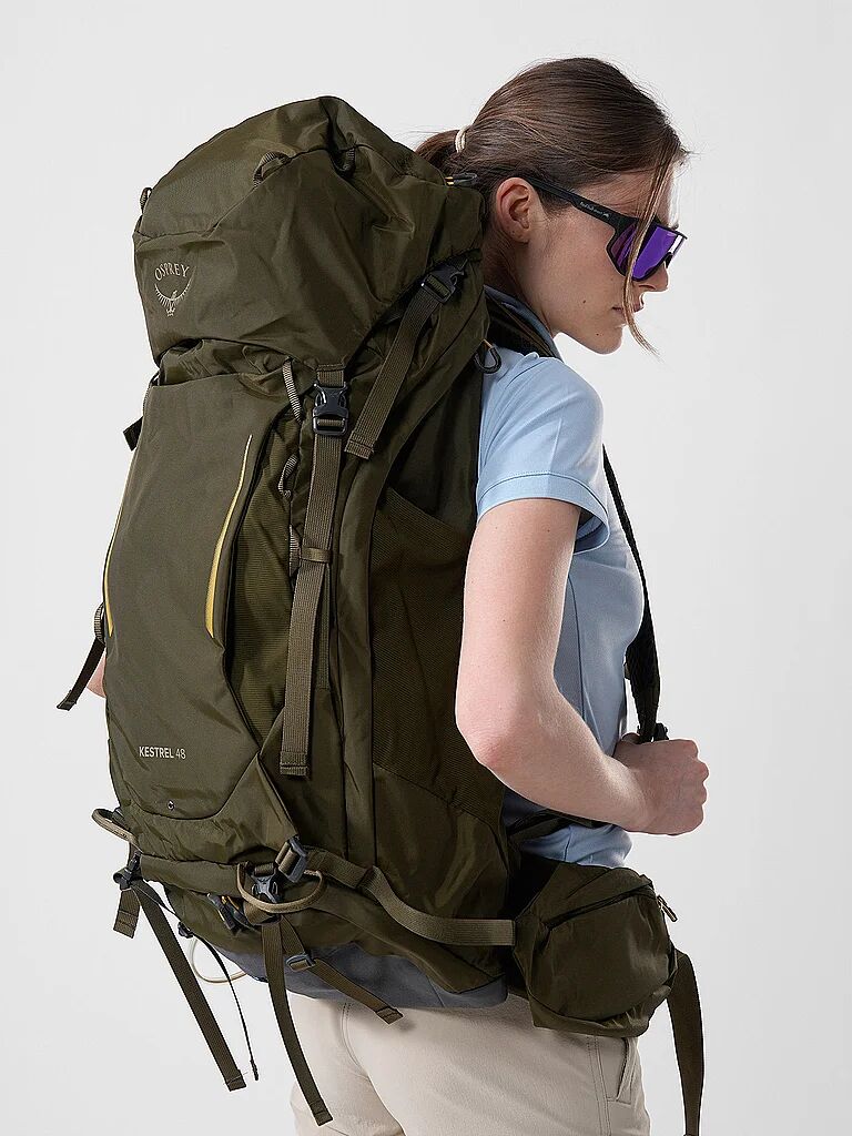 OSPREY Trekkingrucksack Kestrel 48L olive B