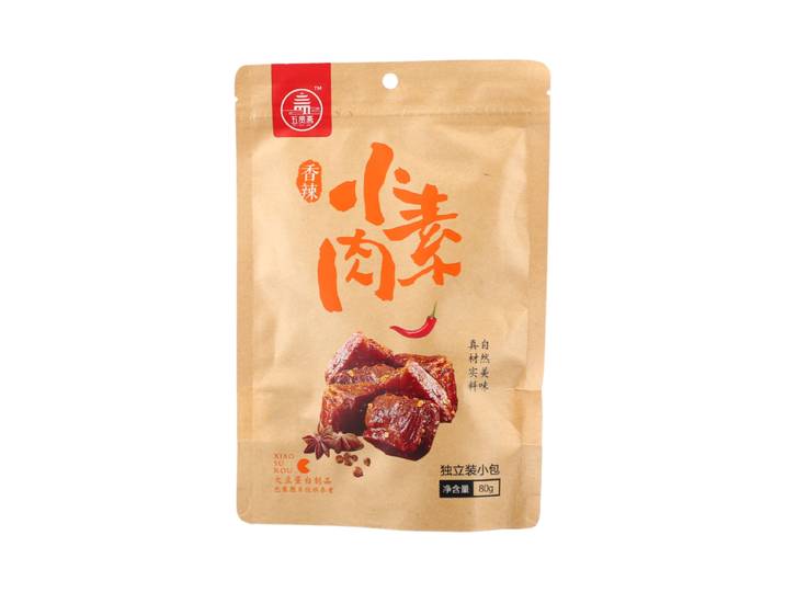 Wuxianzhai Kleine vegetarische vleesvervanger, pittige smaak, 80 g