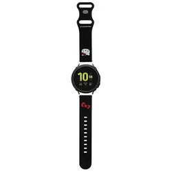 Hello Kitty Silicone Kitty Head - universell Armband für Smart- Uhr 20 mm (schwarz)
