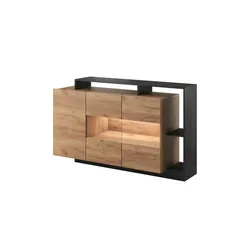 Kommode   ¦ schwarz ¦ Maße (cm): B: 155 H: 83,2