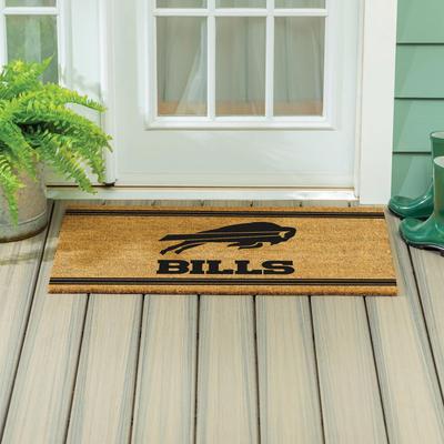 Evergreen Buffalo Bills Monochrome Indoor/Outdoor Coir Door Mat