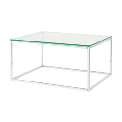MONDO Couchtisch  Varese Pro , transparent/klar , Maße (cm): B: 70 H: 44