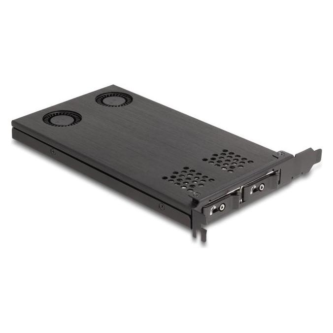 Delock PCI Express x16 Karte Wechselrahmen für 2 x M.2 NVMe (47042)