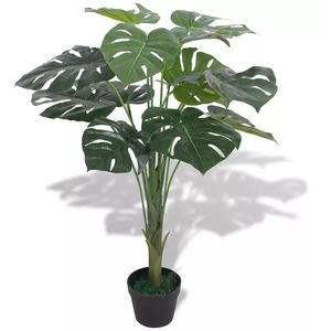 vidaXL Kunstpflanze Monstera, im Topf, Höhe 70 cm