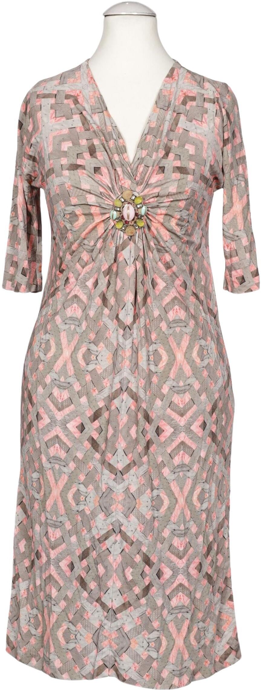 Maliparmi Damen Kleid, Mehrfarbig, Gr. Xxs, Viskose - Second Hand