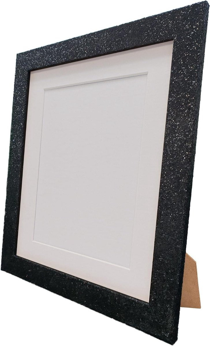 Fotolijstje Cabaret met zuurvrije passe-partout - Zwart - 40 x 30 cm