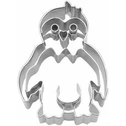Städter Präge-Ausstecher Pinguin, Ausstechform, Plätzchenform, Keks, Plätzchen, Edelstahl, 5.5 cm, 216549