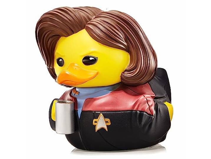TUBBZ Verpakte Editie: Star Trek - Kathryn Janeway Cosplayende Rubberen Eend Vinylfiguur