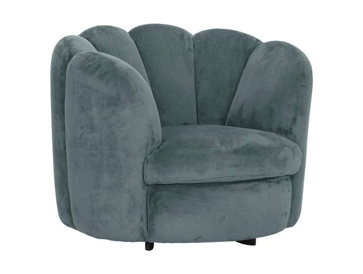 Landscape Cocktailsessel, Petrol, Metall, 97x76x90 cm, Stoffauswahl, Sitzfläche 360° drehbar, Wohnzimmer, Sessel, Cocktailsessel