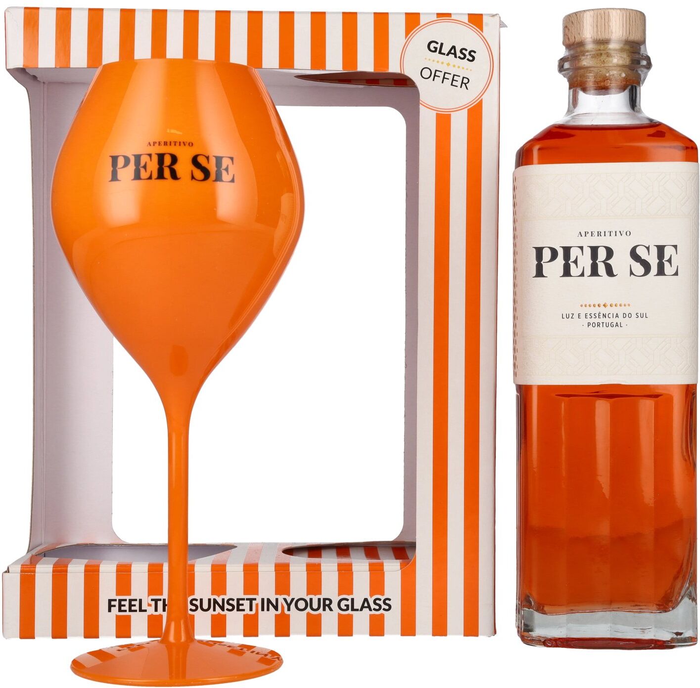 Per SE Aperitivo 14,5% Vol. 0,7l in Geschenkbox mit Glas
