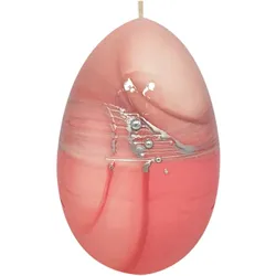 Eikerze "Design Adila" rosa/pink 115 x Ø 80 mm