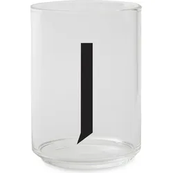 Aj Wasserglas Buchstabe J