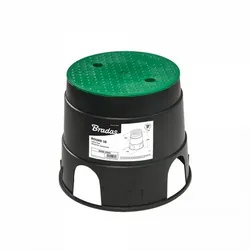 Ventilbox Ventilkasten mit Deckel Bewässerung rund groß 30cm DSSZ-O30G