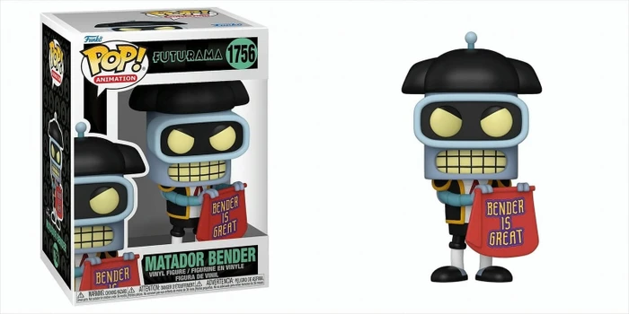 Funko POP! Futurama - Bender (Matador)