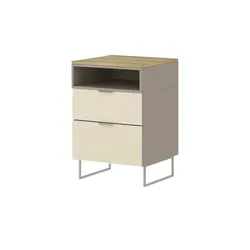 Dreamer Junges Wohnen Nachtkommode  Dreamer ¦ beige ¦ Maße (cm): B: 45 H: 67 T: 43.0