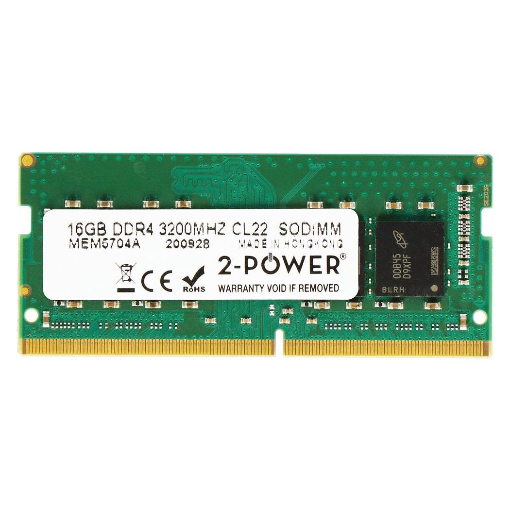 2-Power DDR4 (1 x 16GB, 3200 MHz, DDR4-RAM, SO-DIMM) (MEM5704A)