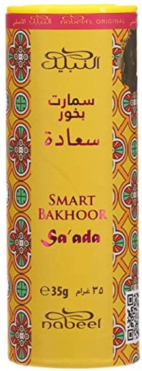 Al Nabeel Smart Bakhoor Sa'ada 35g - Zwart