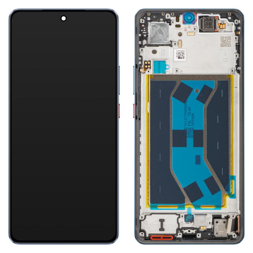 realme Display Unit f?r GT 7, IceSense Blue (Display, Realme GT7) (621029000570)