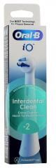 Oral-B iO Interdental Clean Brossettes de Rechange x 2 - Boîte