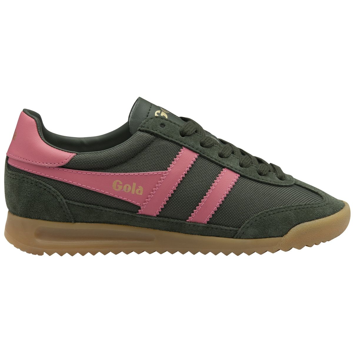 Gola Tornado Sneaker Women dark khaki/bubblegum (IK) 37 CLB623-IK-37-darkkhakibubblegum