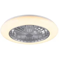 Reality Leuchten Deckenventilator Stralsund Kunststoff