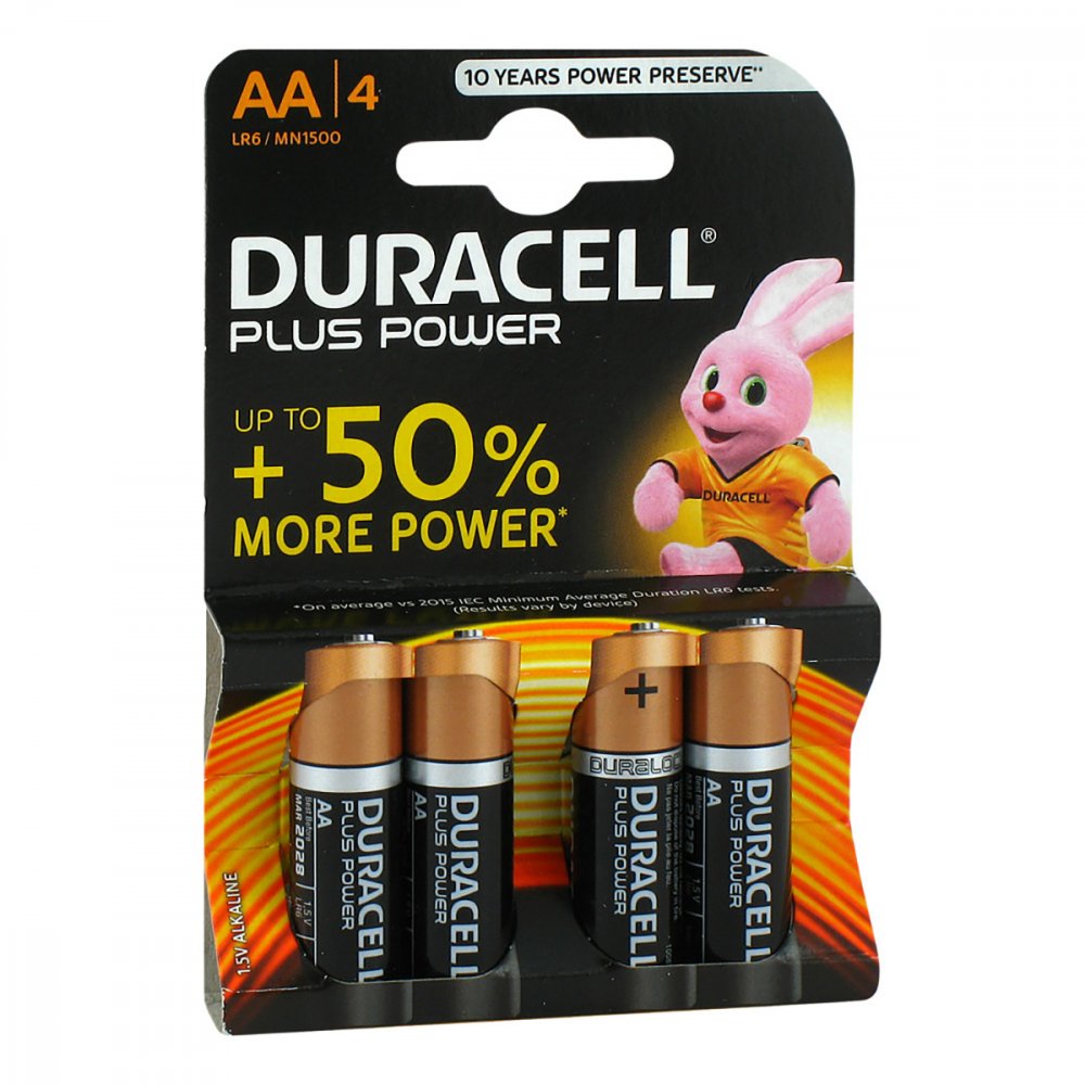 Vielstedter Elektronik Batterien Mignon Lr 6 Mn1500 Duracell Plus 08411760