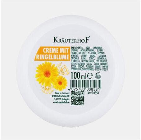 KRAUTERHOF CREME CALENDULA (MIT RINGELBLUME) 100ml