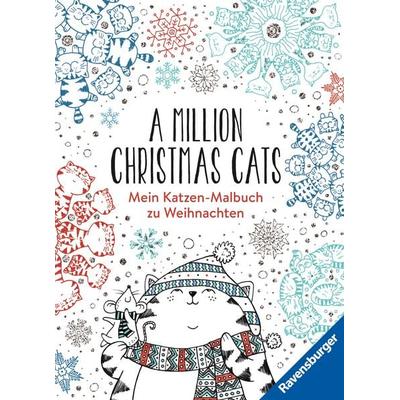 A Million Christmas Cats: Mein Katzen-Malbuch zu Weihnachten, Taschenbuch von , Ravensburger Verlag GmbH, 978-3-473-48868-1