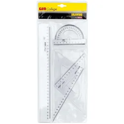 Aristo, Lineal, Geometrie-Set (30 cm, Kunststoff)