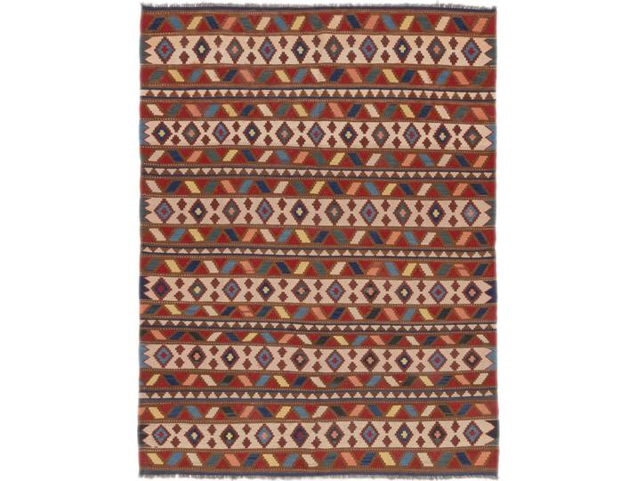 Kelim Fars Teppich 179x216 Handgewebt Orientteppich Perserteppich Wolle