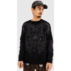 Affliction Darkness Falls Sweater black Gr. L