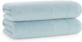 Aston & Arden Turkish Solid 2-Piece Bath Towels - 60x30