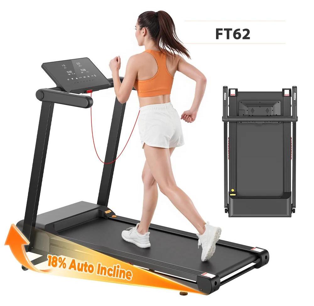 Laufband, 18% automatische Steigung, intelligente App-Integration, FT62
