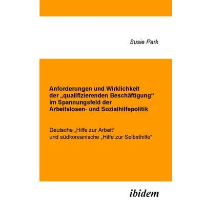 Anforderungen und Wirklichkeit der „qualifizierenden Beschäftigung“ im Spannungsfeld der Arbeitslosen- und Sozialhilfepolitik, Taschenbuch von Susie