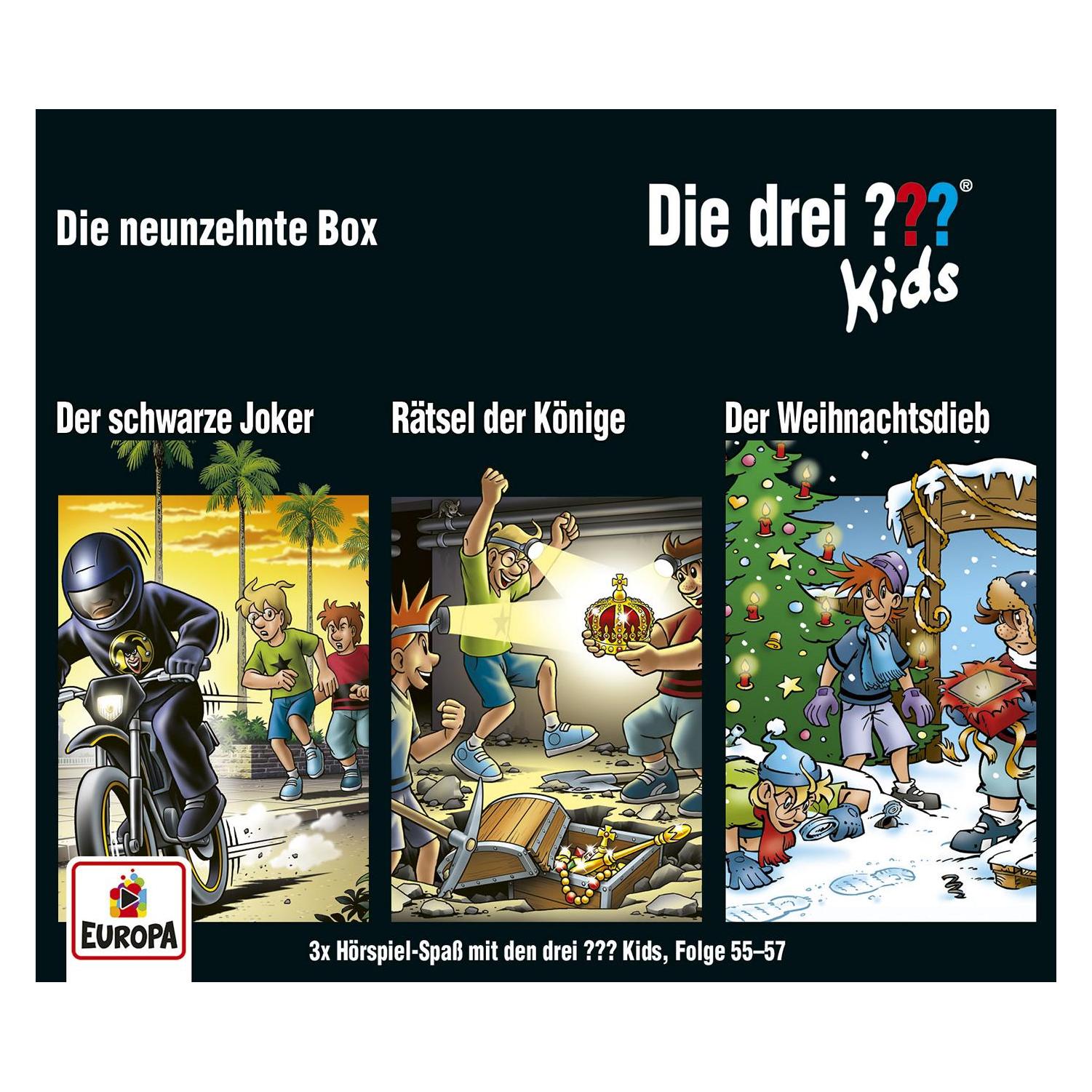 Europa Die drei DREI FRAGEZEICHEN kids - 19 Box (F55-57) (39819232)