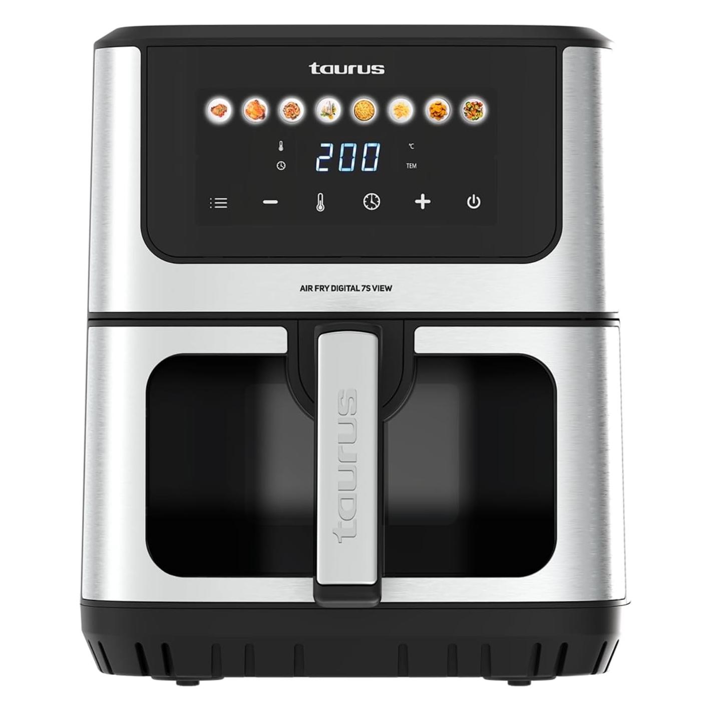 Taurus Friggitrice ad Aria Digitale 7S View (6.50 l) (AF1601XD)