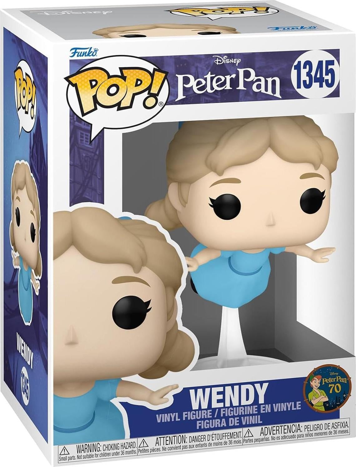 Funko Pop! Vinyl figuur Disney Peter Pan Wendy 70e verjaardag