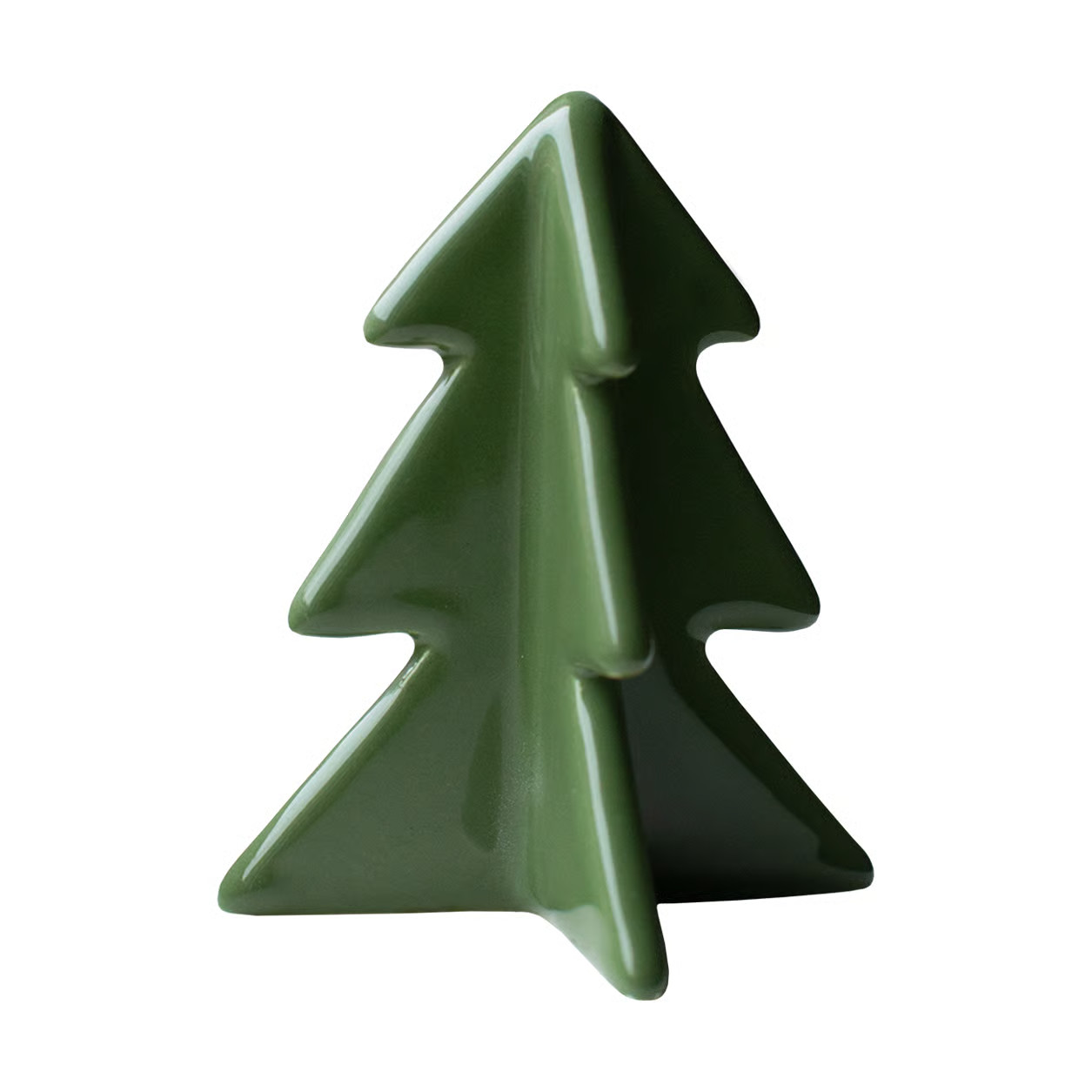 DBKD Winter boom decoratie Groen, 7 cm