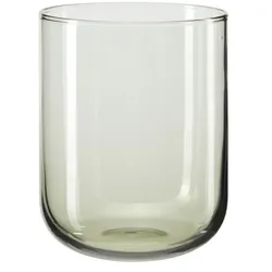 Gray & Jones Wasserglas   ¦ grün ¦ Glas ¦ Maße (cm): H: 9,5  Ø: 7.5