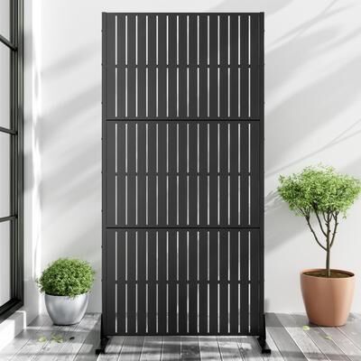 Dovelina Metal Privacy Screen Outdoor Privacy Screen Outdoor Privacy Panel