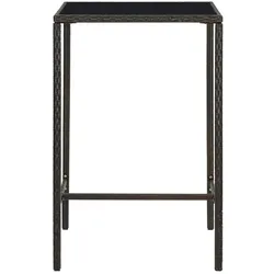 vidaXL, Bartisch, Antweiler (70 x 70 x 110 cm, 70 x 70 x 110 cm)