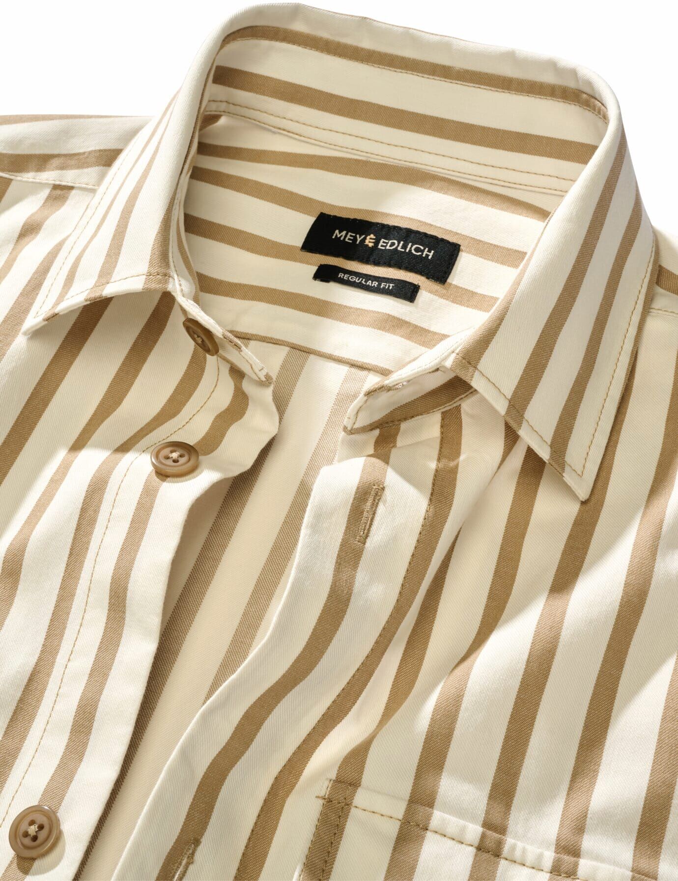 Mey & Edlich Weltoffen-Overshirt Beige 43