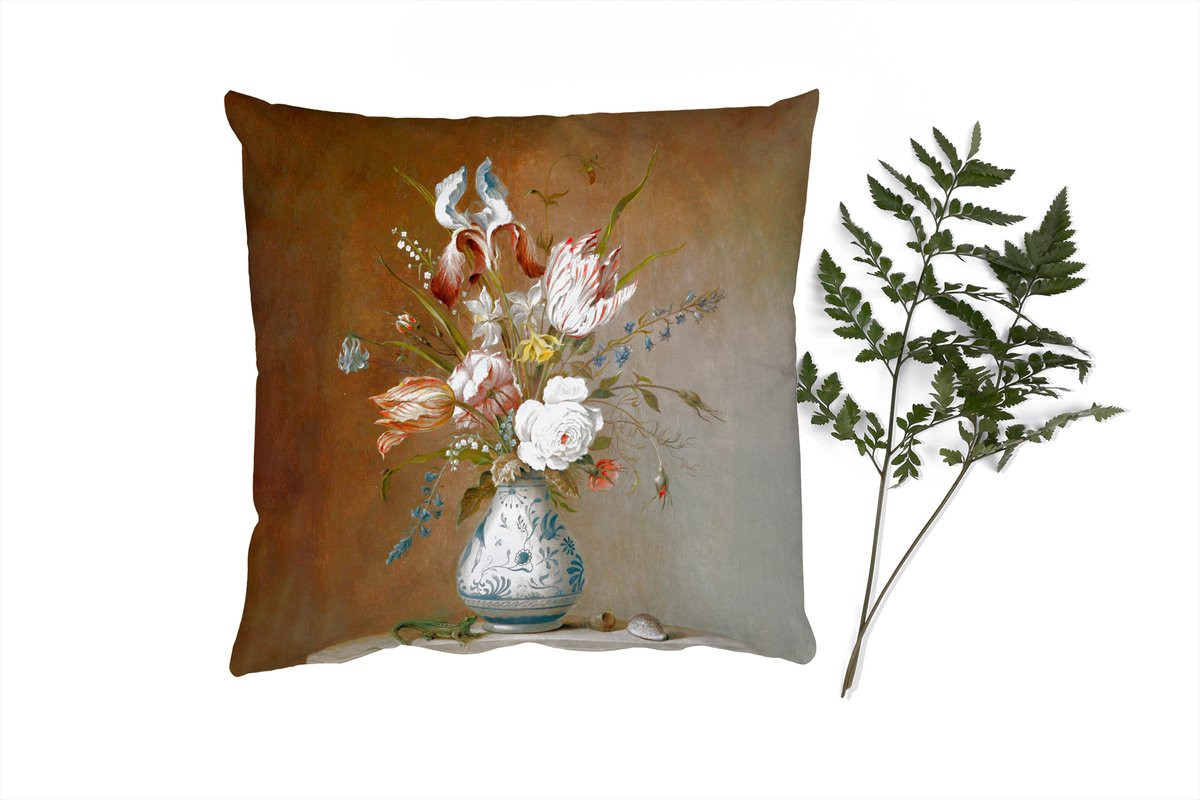 Sierkussen PillowMonkey Oude Meesters Bloemen 40x40 cm