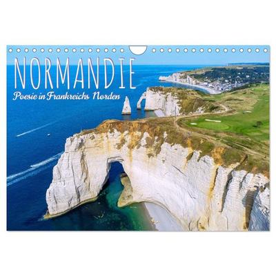 Normandie. Poesie in Frankreichs Norden (Wandkalender 2026 DIN A4 quer), CALVENDO Monatskalender