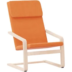Décoshop26 - Schlichter Designer-Sessel moderner Designer-Sofasessel in gelbem Stoff DEC026705 DEC026705