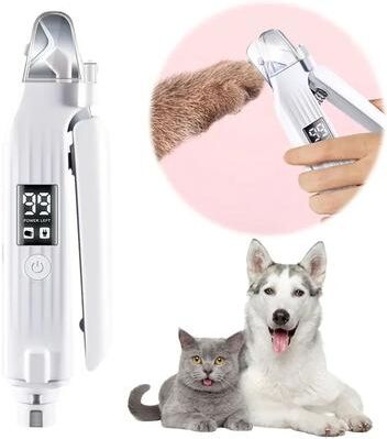 Inspire Essentials TrimEase Electric Pet Nail Grinder And Clipper TrimEase Electric Pet Nail Grinder And Clipper