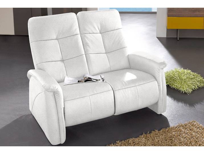 exxpo - sofa fashion Tivoli, Kinosofa, bequem und komfortabel durch die Relaxfunktion (2-sitzig), schmale Armlehnen, hohe Rückenlehne