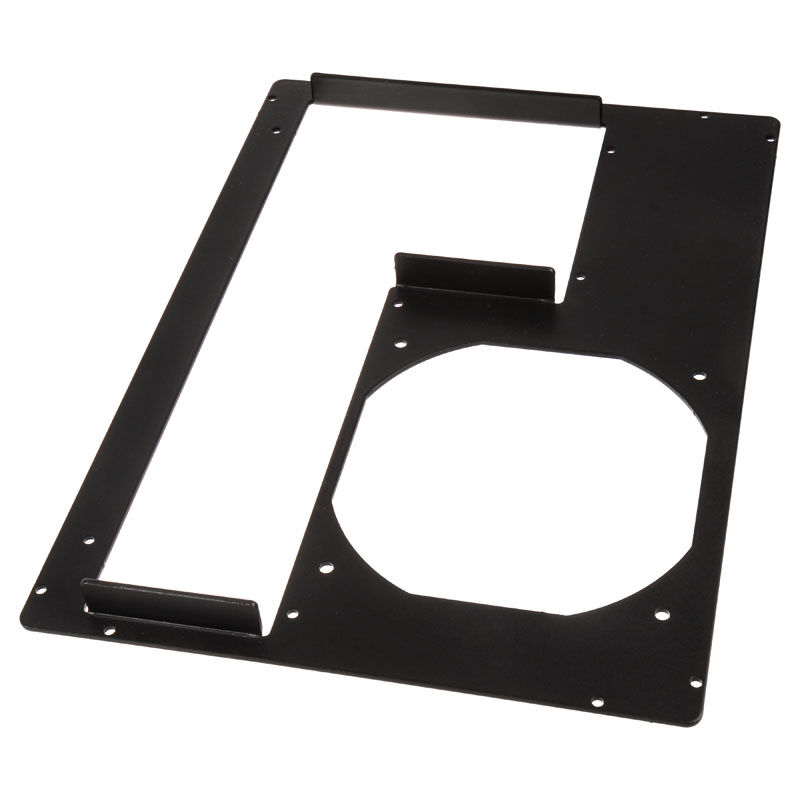 DimasTech PCI-Backpanel Micro-ATX, 5 Slots - graphitschwarz