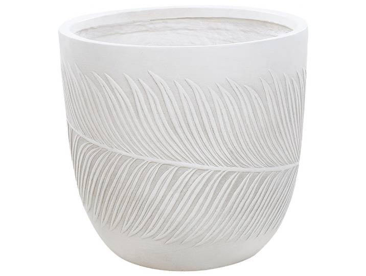 BLUMENTOPF cremeweiß rund 42/42/40 cm Ftero