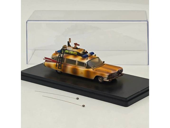 Modèle miniature Ecto-1 Version Sale & Vernis Collection Limitée Cadeau Automobile YS 1/64